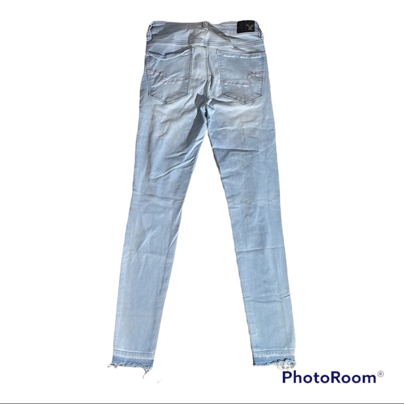 American Eagle Super Super Stretch Ripped Jeans - Picture 4 of 8